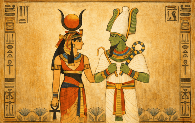 Isis und Osiris als Paar