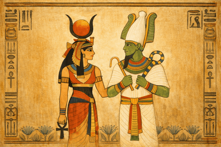 Isis und Osiris als Paar