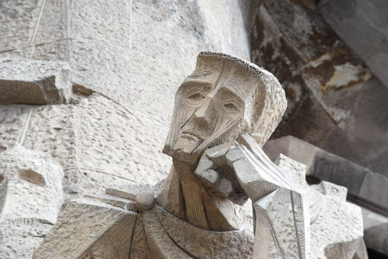 Die Wunde des Königs (Sagrada Familia, Detail)
